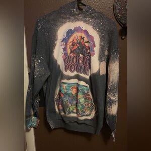 Hocus Pocus Graphic Pullover Hoodie - Black/Grey